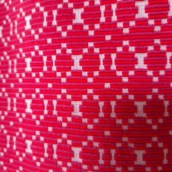 Leota Womens Pink Pull on Textured Knee-length pencil Skirt. Size S - Picture 3 of 5